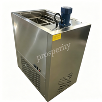 Machine à glaces commerciale automatique en acier inoxydable à 2 moules pour les commerces de snacks et de jus