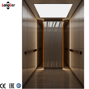 Ascensor de Pasajeros LangGer de Gran Espacio, 400 kg, Silencioso, de Acero Inoxidable, con Control Vvvf, en Oferta, para <span class=keywords><strong>Casa</strong></span> - Product Image 6