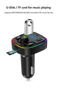 Transmisor FM Portátil de 12V 5.0 con Cargador de Coche G47, Manos Libres, Estéreo, USB Tipo-C, Carga Rápida, Reproductor <span class=keywords><strong>MP3</strong></span> - Product Image 4