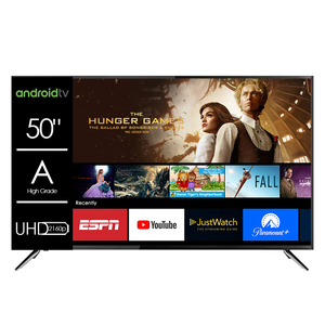 ทีวีจอแบน 4K UHD LED ขนาด 50 นิ้ว ระบบ Android 14 15 สมาร์ททีวี ขนาด 55 65 75 85 นิ้ว LCD LED - Product Image 1