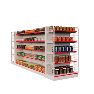 Estantería <span class=keywords><strong>de</strong></span> Góndola para <span class=keywords><strong>Tienda</strong></span> <span class=keywords><strong>de</strong></span> Abarrotes, Diseño Europeo, Fabricante <span class=keywords><strong>de</strong></span> Fábrica - Product Image 3