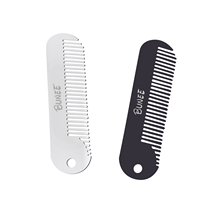 Sisir Rambut Bentuk Jenggot Bahan Stainless Steel Harga Grosir, Sisir Jenggot & Kumis, Perlengkapan Perawatan Jenggot untuk Pria