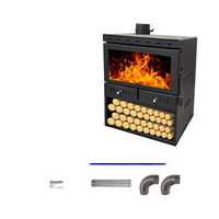 Poêle à granulés de bois brûleur poêle de chauffage automatique à économie d'énergie petit chauffage à granulés de granulés pour le chauffage commercial résidentiel