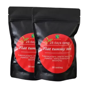 Chinese Pure Natural Plant Extraction Without Adding 28 Days Detox Slimming Tea Fat burning Remove Debis Weight Loss Teabags