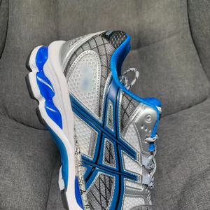 Zapatillas Deportivas Casuales de Diseño para Hombre y Mujer, con Plataforma y Punta Estampada, de Malla Plateada, Zapatos para Caminar de Cuero Genuino, Tendencia de Moda - Product Image 5