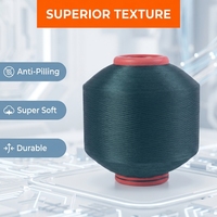 Fil de polypropylène haute ténacité PP FDY 75D/48F haute résistance pour la couture industrielle et les filets