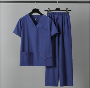 Exfoliantes de estilo moderno que ofrecen diseños unisex de alta calidad estos tops con bolsillos cortos y pantalones - Product Image 1