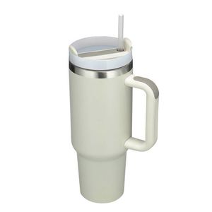 In Stock Can Choose Color Customized <b>40Oz</b> Rhinestone Travel <b>Tumbler</b> Car Mug <b>With</b> <b>Handle</b> and Lid - Product Image 4