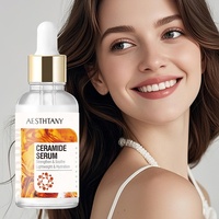 Sérum facial à la céramide AESTHTANY OEM Private Label 30ml, hydratant, apaisant, soin de la barrière cutanée, peau lisse pour tous les types de peau