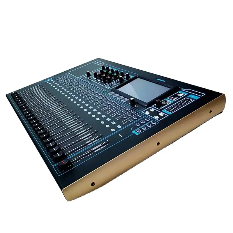 12ch 16CH 20CH 24CH 32CH Mixer Digital DJ Audio Digital Profesional dengan Layar Sentuh Konsol Mixing