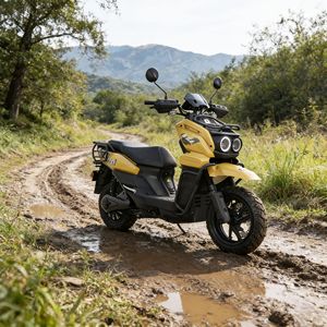 Precio de Fábrica, Motocicleta Eléctrica de Alta Velocidad y Largo Alcance, Estilo Tanque, 2000W, 60v/72v, Batería Extraíble para Adultos - Product Image 2