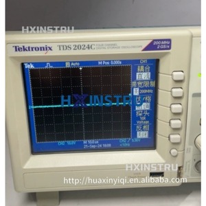 Tektronix TDS2024C 100MHz 4 ช่องสัญญาณ 2GS/s ออสซิลโลสโคปดิจิตอลแบบจัดเก็บข้อมูล มือสอง - Product Image 2