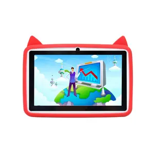 Para los niños Wifi de 7 pulgadas Android 5,1 OS Quad core kid tablet pc para estudiar/educación/dibujo/ entretenimiento