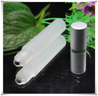 Bouteille de parfum corporel en plastique de haute qualité 10ml 20ml Round PP Roll on Bottles Ensemble d'emballages cosmétiques déodorant pour les soins personnels