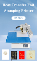 Impresora Automática de Transferencia Térmica por Calor MASUNG MS-3025 para Bolsas de Regalo de Cuero y Papel
