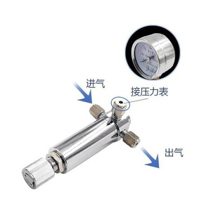 Válvula Reguladora de Presión de Gas de Precisión WYF-1, Salida de 3 mm y 6 mm, Uso en Cromatografía de Laboratorio - Product Image 3