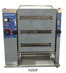 Tostadora Comercial Vertical de Acero Inoxidable Shineho H260F, Tostadora de Contacto Profesional para Panadería y Catering - Product Image 3