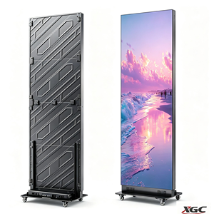 Pantalla LED móvil de alta definición controlada por WiFi, tótem LED de publicidad digital P1.86 P2 P2.5 para tiendas de centros comerciales - Product Image 5