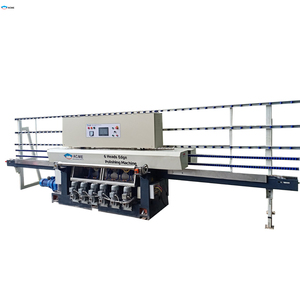 Máquina pulidora de bordes de granito y mármol de 6 cabezales con soporte para losas de 1000 mm, máquina de acabado de perfiles - Product Image 4