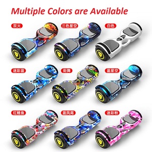 Patinete Eléctrico Autoequilibrado de 6.5 Pulgadas <span class=keywords><strong>con</strong></span> Rueda Luminosa, Luz LED Frontal Superior y Música - Product Image 1