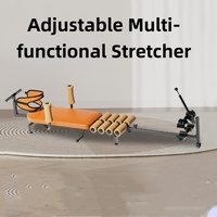 Banc d'étirement multifonctionnel en métal, pliable et réglable, écologique, pour soulagement cervical et lombaire, étirement des jambes et de la taille à domicile