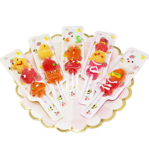 Usine en gros 18g <span class=keywords><strong>bonbons</strong></span> mous sucette saveur <span class=keywords><strong>de</strong></span> <span class=keywords><strong>fruits</strong></span> sucrés <span class=keywords><strong>brochettes</strong></span> <span class=keywords><strong>de</strong></span> <span class=keywords><strong>bonbons</strong></span> gommeux boîte d'emballage - Product Image 4