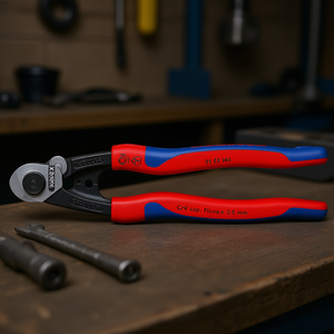 Coupe-câbles Knipex CrV 2,5 mm, capacité Piano, fabriqué en Allemagne - Product Image 3