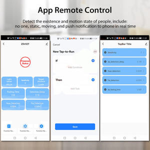 Sensor de Radar de Onda Milimétrica ZY-M100 con WiFi y Zigbee |   Detección de Presencia Humana y Luz |   Alimentado por USB para Iluminación Inteligente/Seguridad - Product Image 6