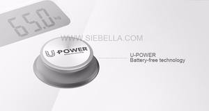 배터리 없음 물리학 프레스 인간의 욕실 무게 바디 스케일 무료 배터리 디지털 바디 스케일 - Product Image 3