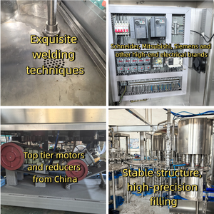 Equipo de Llenado de Agua Embotellada CGF8-8-3 de Alta Estabilidad, 3000 BPH, Línea de Agua Potable PET de 0-2 L, Funcionamiento Continuo las 24 Horas - Product Image 2