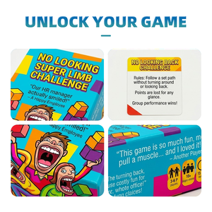 Cartes de tâches éducatives en papier durable et écologique, avec finition gaufrée, certifiées CPSIA, pour activités scolaires et jeux de groupe, avec contenu personnalisé pour l'apprentissage familial - Product Image 3