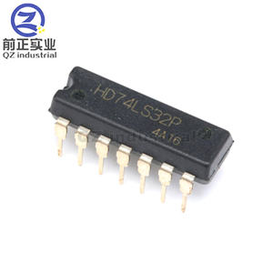 QZ asli baru lipat dua input positif atau gerbang DIP14 HD74L HD74LS HD74LS32P - Product Image 2