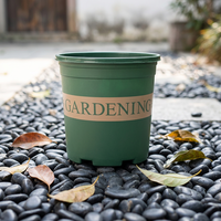 Pots de fleurs pour plantes d'intérieur, pots de culture, avec trou de drainage, décoration de jardin à domicile, pots durables, légers et biodégradables