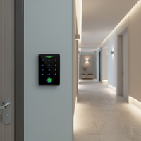 Sistema de Control de Acceso Inteligente para Oficina, Pantalla Táctil, Teclado de Huellas Dactilares, Gestión Remota por Aplicación Tuya, Logotipo OEM para Seguridad Comercial