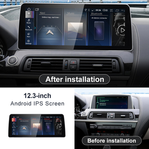 STWEI 2026 Nouveau Système Android UI ID6 ID7 ID8 Carplay Sans Fil AUTO pour BMW Série 6 F12 F13 CIC NBT Lecteurs Vidéo de Voiture GPS Navi - Product Image 3