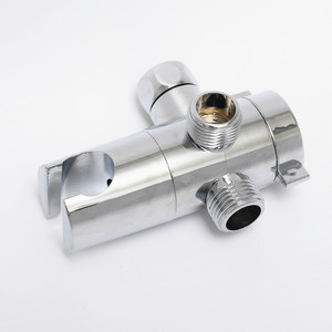 Cromo ABS desviador <span class=keywords><strong>3</strong></span> <span class=keywords><strong>T</strong></span> Brazo de ducha <span class=keywords><strong>t</strong></span>-Adaptador de agua de conector - Product Image 4