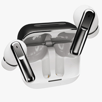 Écouteurs de jeu intra-auriculaires étanches TWS avec ANC/ENC pour Bluetooth 5.4 faible latence (41-50ms) IPX4 Hi-Fi Sound LED Battery