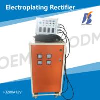 800A * 4 12V avec redresseur de nickelage à sortie multiple de compteur numérique