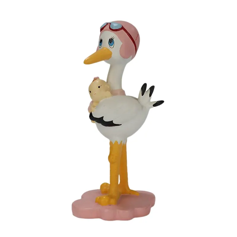 Harz Mini Harz Ente Miniatur Schwan Dekor Figuren