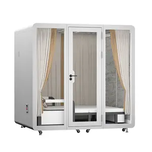 Facile installazione isolamento acustico cabine domestiche moderne pod per ufficio portatile cabina insonorizzata sleep pod mobile per dormire