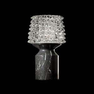 Crystal <b>Table</b> Lamp With Marble Base E27 Led Bulb Switch Control Geometric Design Night Light For Living Room Bedroom Decor - Product Image 4