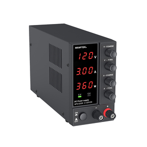 WANPTEK 120V 3A BENCH alimentatore regolabile a corrente continua, LED a 3 cifre, riparazione, laboratorio, DESIGN, scuole, placca, carica, NPS1203W - Product Image 4