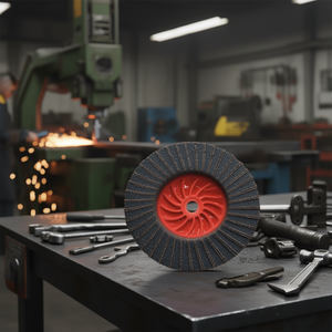 Disco de Láminas de Zirconio TTAKE Ab5500 115xM14 Grano 80 para Pulir Superficies de Metal y Acero - Product Image 3