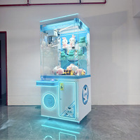 Mini machine à griffes commerciale à monnayeur, jeu d'arcade attrape-peluches pour centre commercial, équipement de capture de jouets en peluche et de cadeaux
