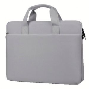 Polyester Cross-border Laptop <b>Bag</b> Shockproof Airbag Super Lightweight for Business Commuting Crossbody Briefcase Logo Printing - Product Image 1
