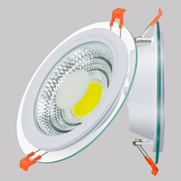 Plafonnier encastré Ultra fin à LED, luminaire d'intérieur pour hôtel, 3/5/7/9/12/20/30W