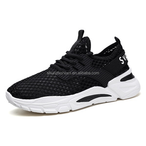 Henan Custom scarpe sportive da uomo Outdoor Mesh traspirante e Design leggero basso MOQ Stock per la corsa estiva - Product Image 6