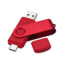 Clé USB rotative intelligente Type-C OTG 64G 32G 16G 8G 4G, clé USB, clé mémoire, clé USB Android OTG