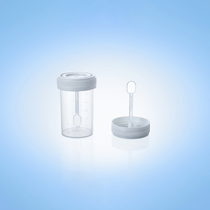 Bán buôn 60ml Nhựa Phân Bộ sưu tập container với muỗng <span class=keywords><strong>nonpyrogenic</strong></span> cho bệnh viện phòng khám chẩn đoán - Product Image 3