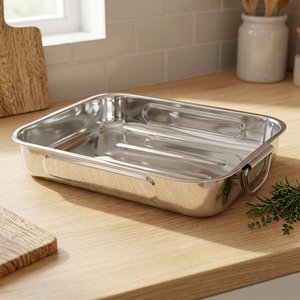 Mayur Exports Stainless Steel Baking Tray Durable Model 3000 - Product Image 5